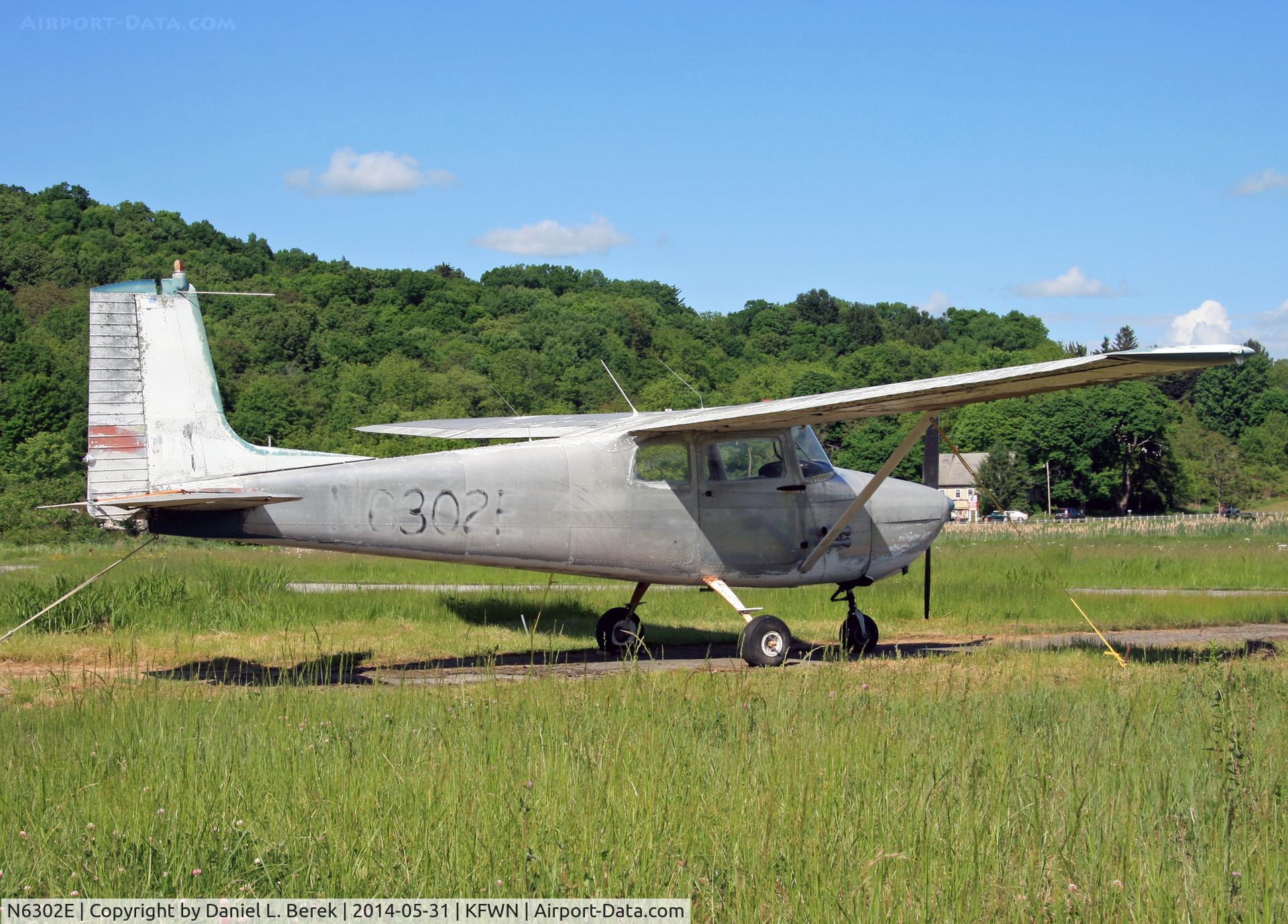 N6302E, 1959 Cessna 172 C/N 46402, Since I last spotted this aircraft 8 and a half years ago, it was still awaiting a respray.  Nevertheless, it appears in reasonable condition.