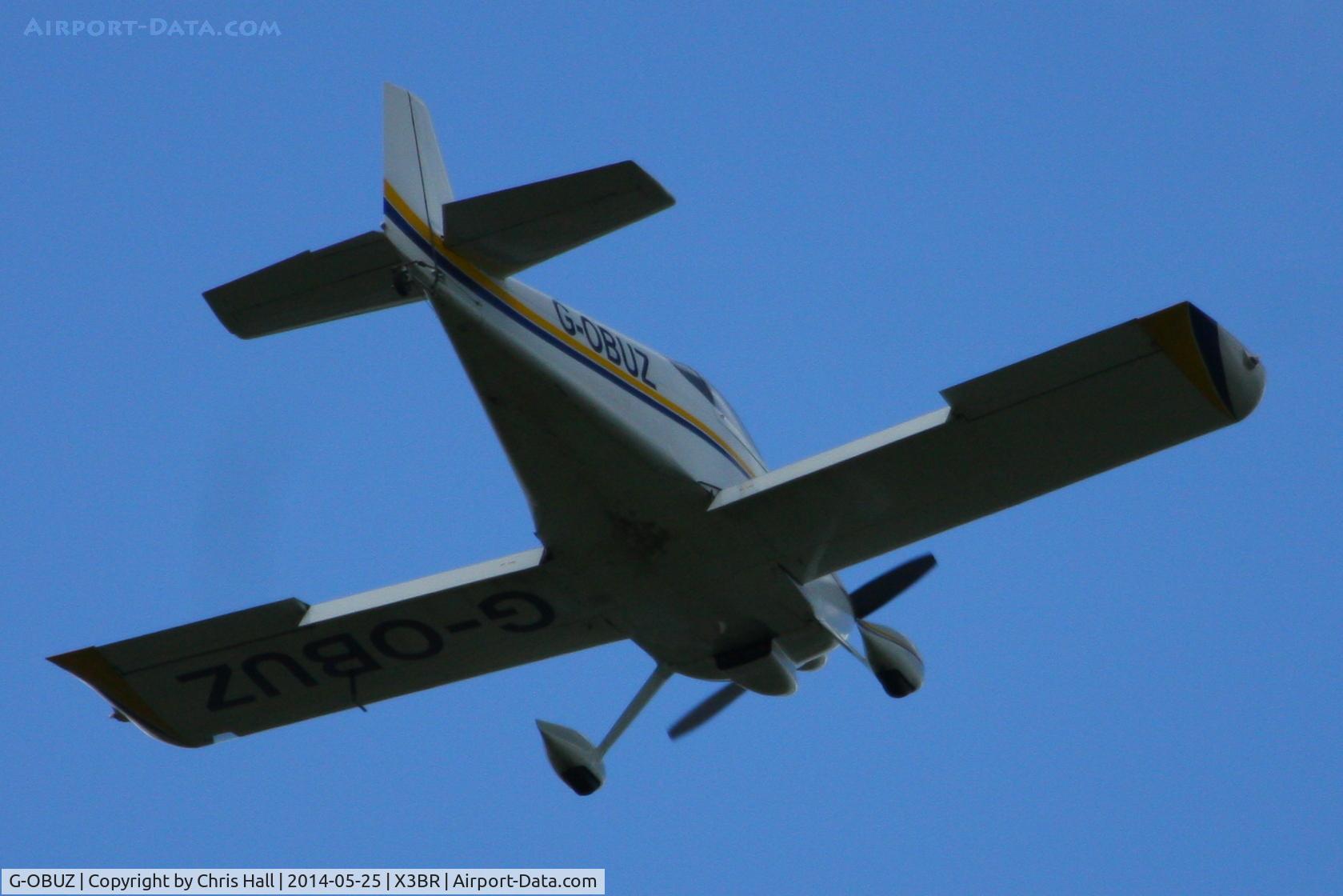G-OBUZ, 1991 Vans RV-6 C/N 20410, visitor at the Cold War Jets Open Day 2014