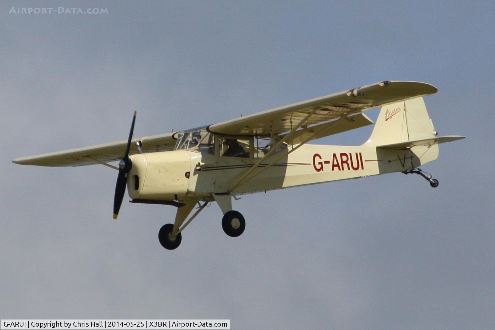 G-ARUI, 1962 Beagle A-61 Terrier 1 C/N 2529, visitor at the Cold War Jets Open Day 2014
