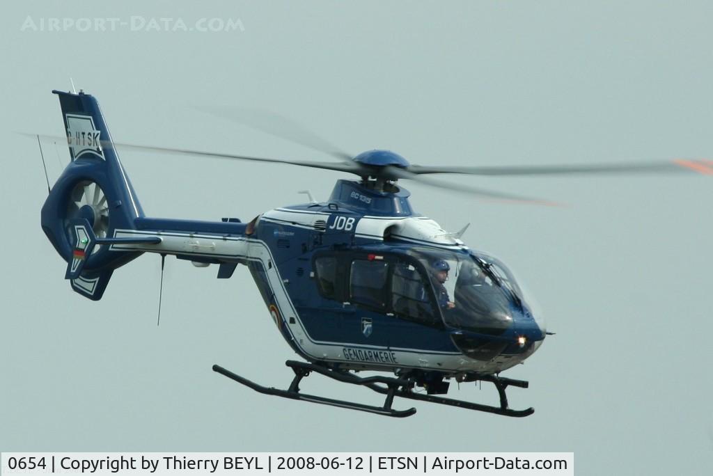 0654, 2008 Eurocopter EC-135T-2 C/N 0654, Before delivery to Gendarmerie Nationale