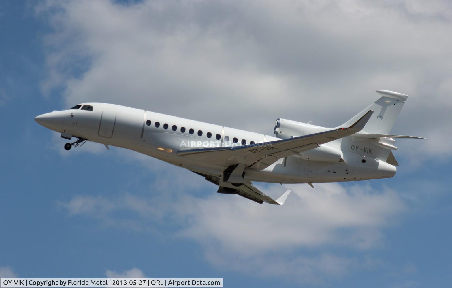 OY-VIK, 2010 Dassault Falcon 7X C/N 85, Falcon 7X from Denmark