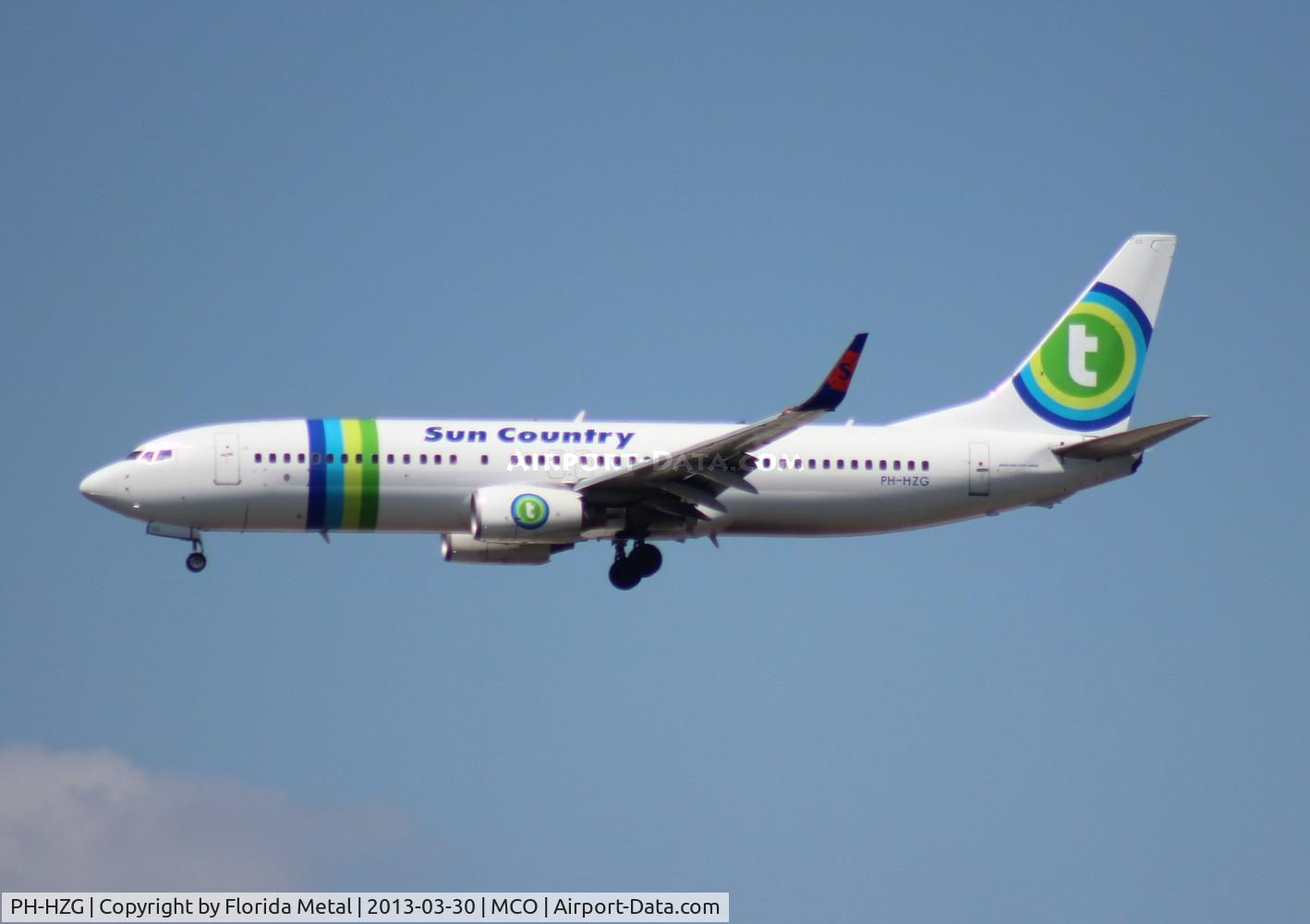 PH-HZG, 2000 Boeing 737-8K2 C/N 28379, Sun Country in Transavia colors