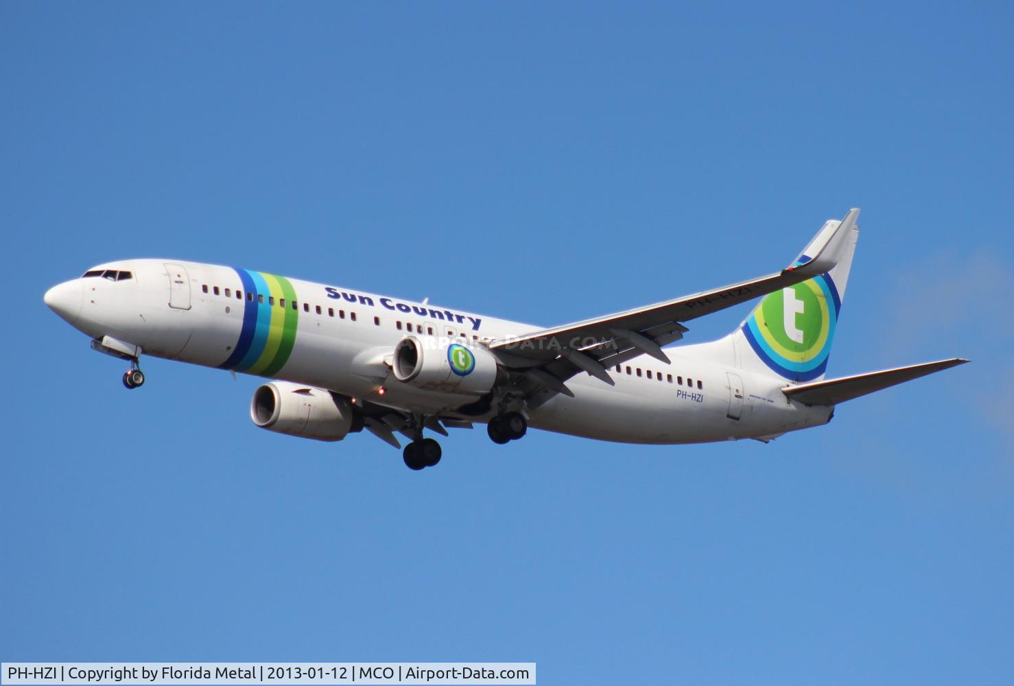 PH-HZI, 2000 Boeing 737-8K2 C/N 28380, Sun Country in Transavia colors