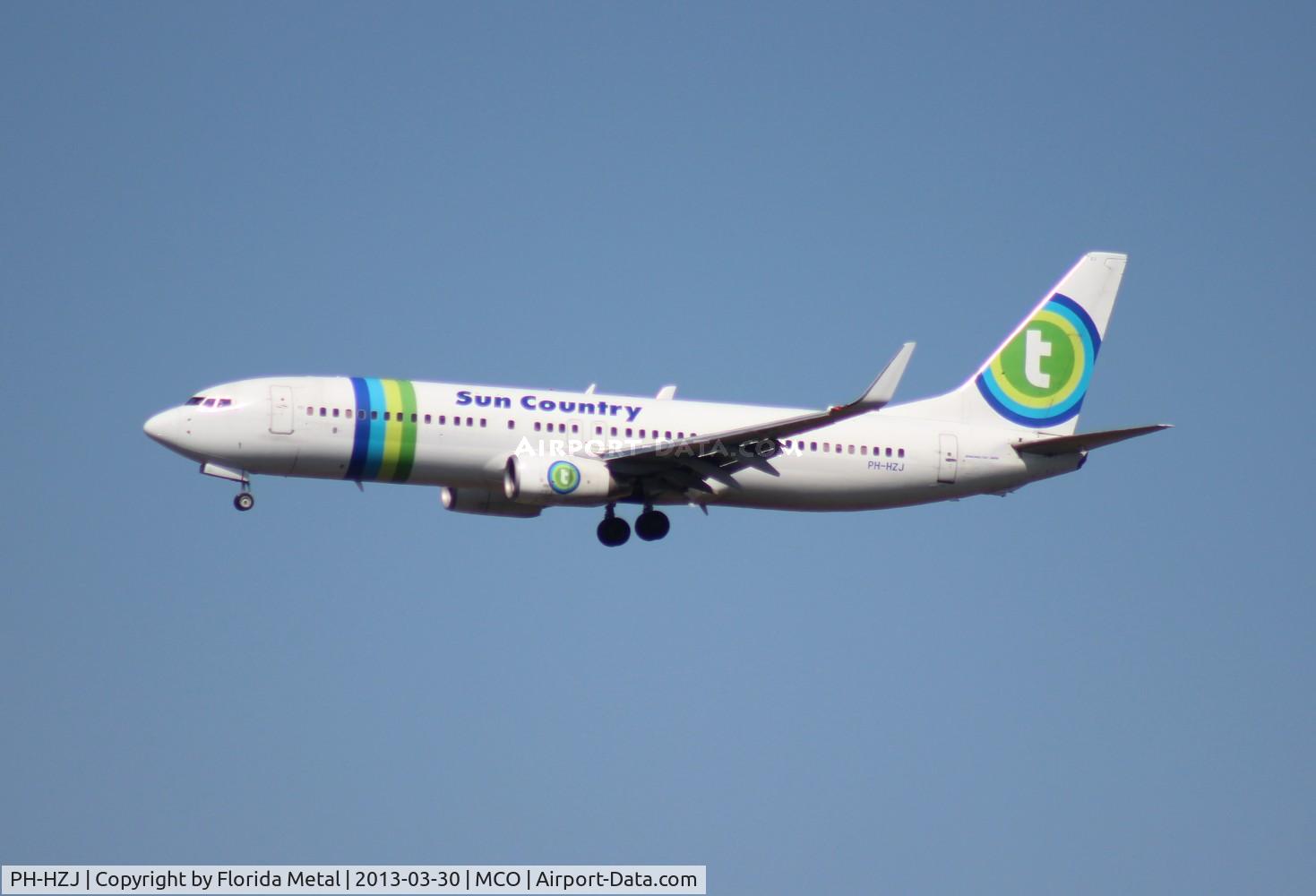 PH-HZJ, 2000 Boeing 737-8K2 C/N 30389, Sun Country in Transavia colors