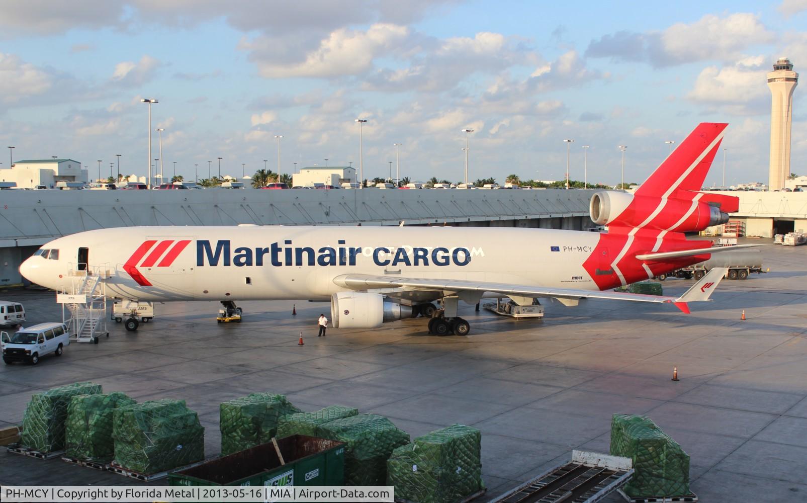 PH-MCY, 1991 McDonnell Douglas MD-11F C/N 48445, Martinair Cargo MD-11F