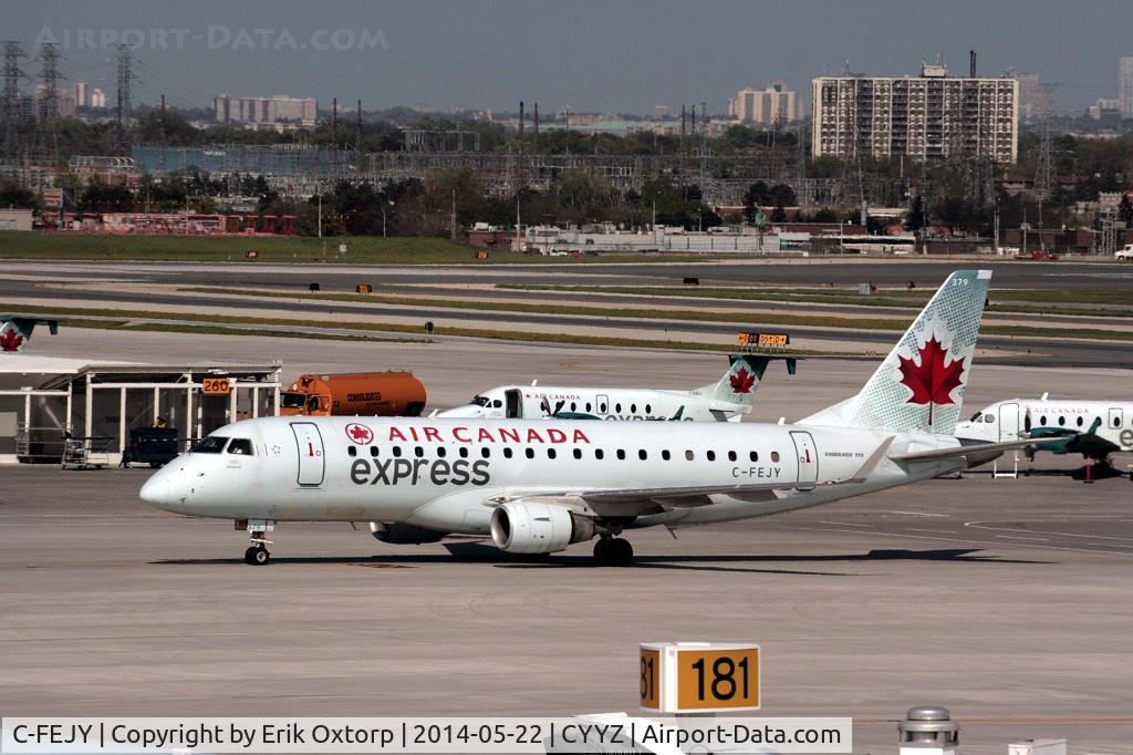 C-FEJY, 2005 Embraer 175SU (ERJ-170-200SU) C/N 17000097, C-FEJY in YYZ