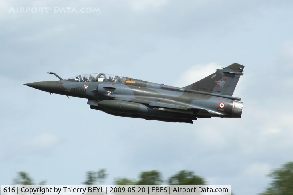 616, Dassault Mirage 2000D C/N 413, Last TLP at Florennes AB