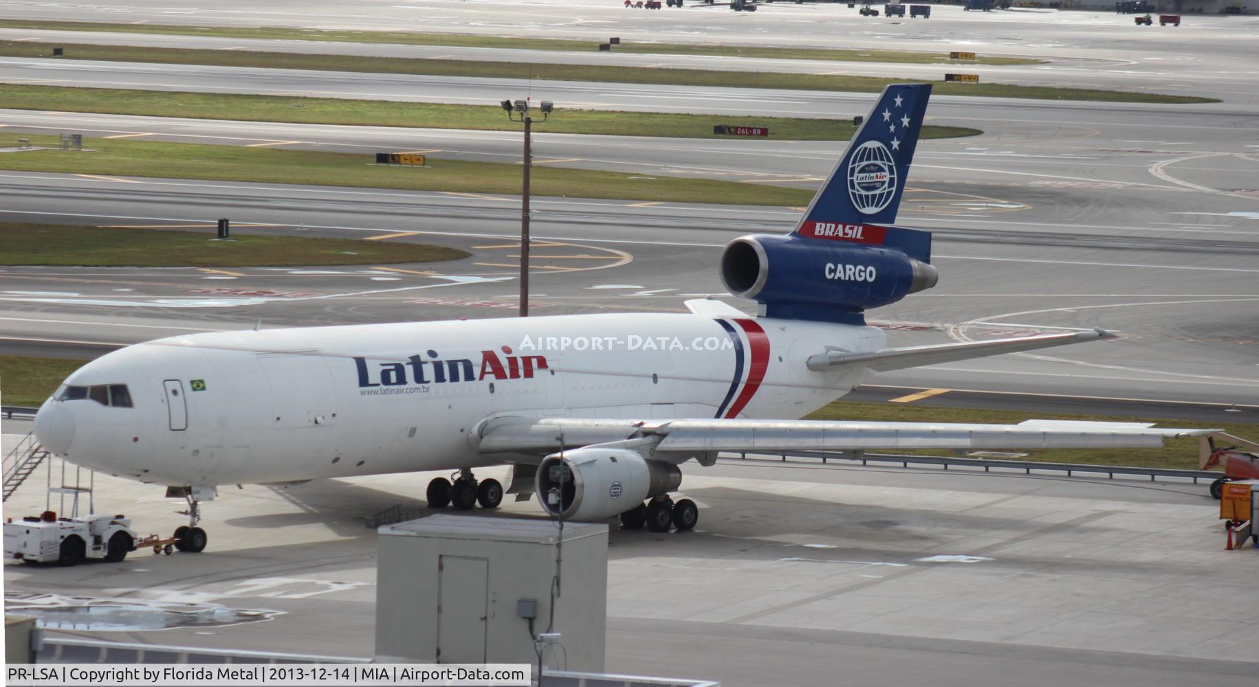 PR-LSA, 1978 McDonnell Douglas DC-10-30F C/N 46978, Latin Air Cargo DC-10-30F