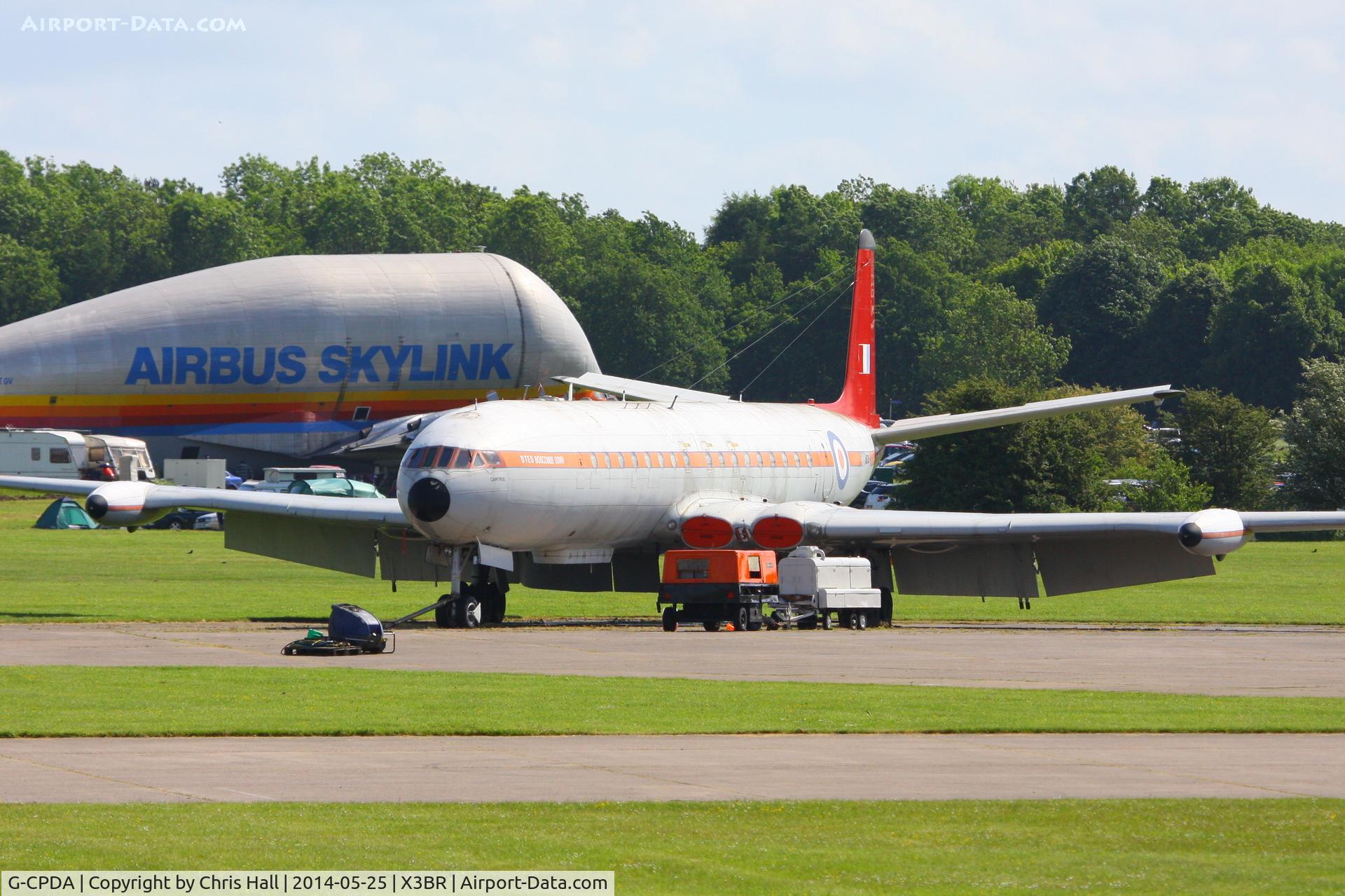G-CPDA, 1963 De Havilland DH.106 Comet 4C C/N 6473, at the Cold War Jets Open Day 2014