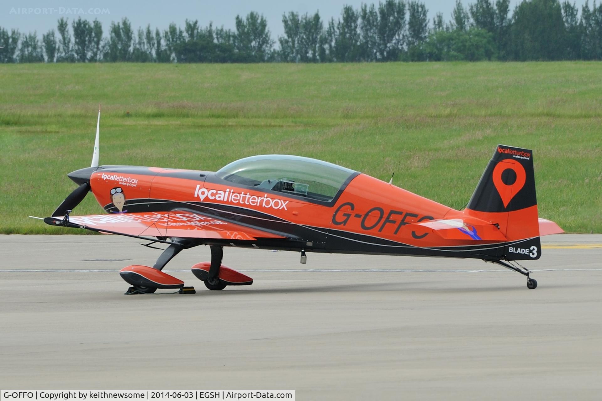 G-OFFO, 2006 Extra EA-300/L C/N 1226, Blade 3.