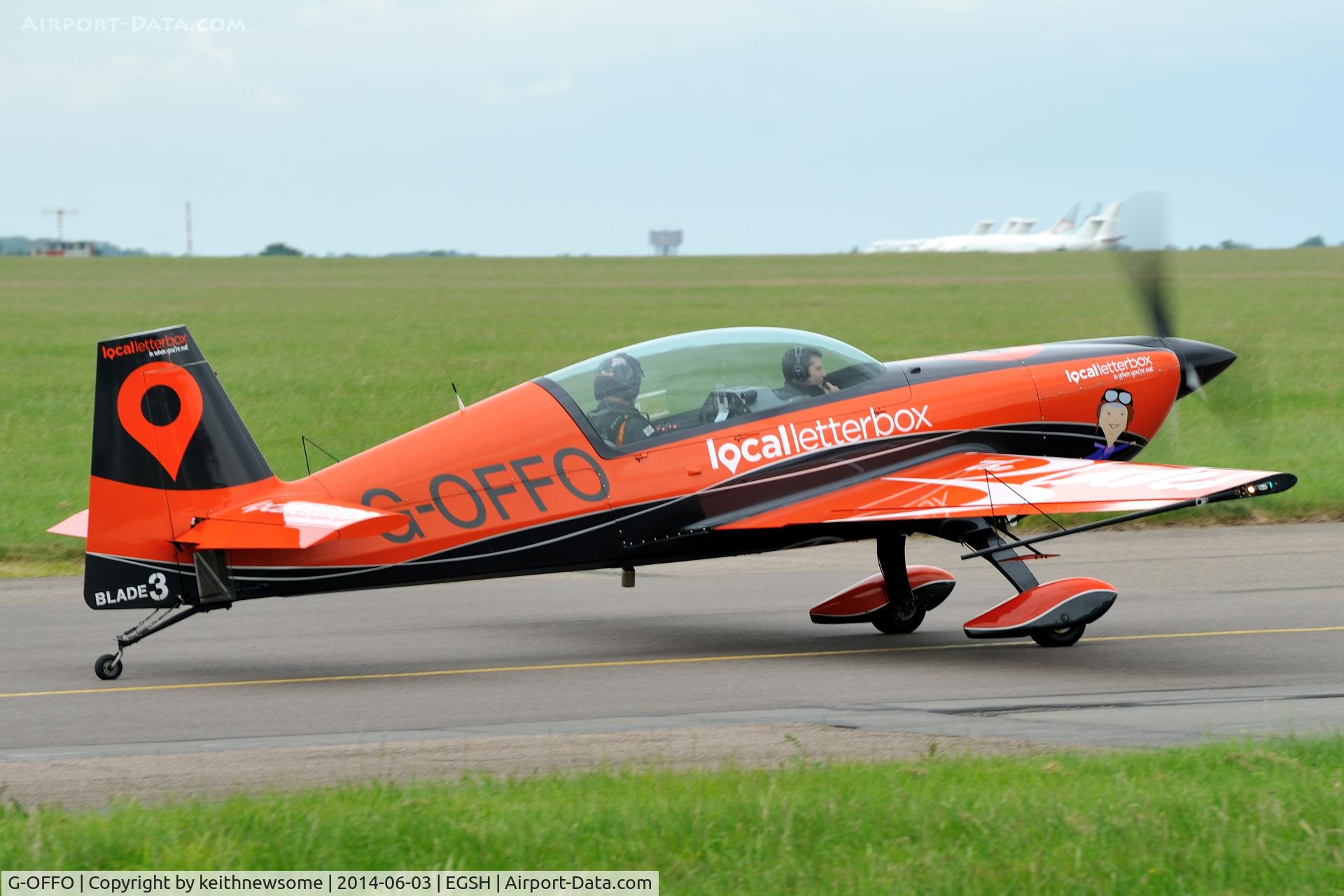 G-OFFO, 2006 Extra EA-300/L C/N 1226, Blade 3.