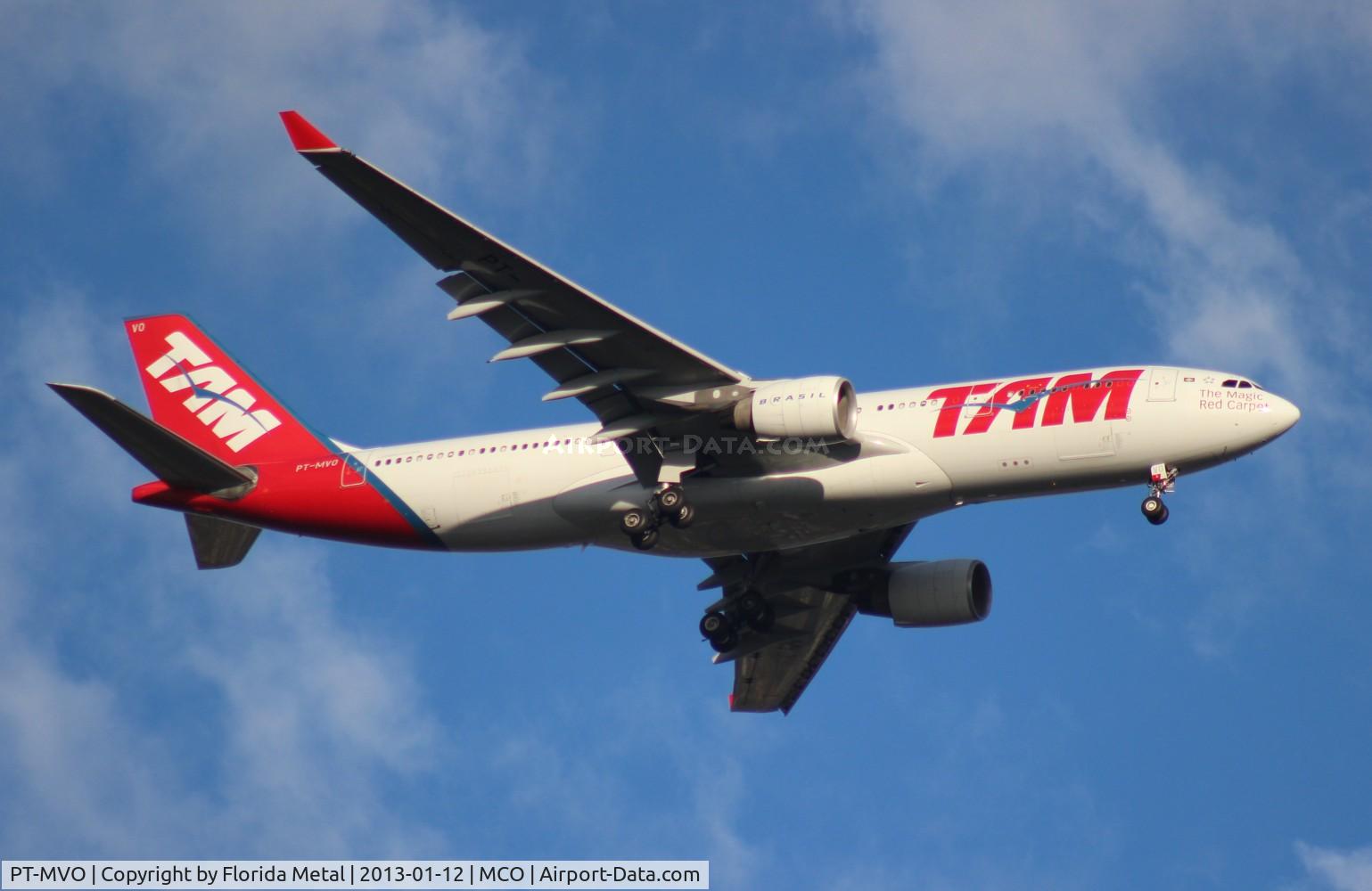 PT-MVO, 2008 Airbus A330-223 C/N 0949, TAM A330-200