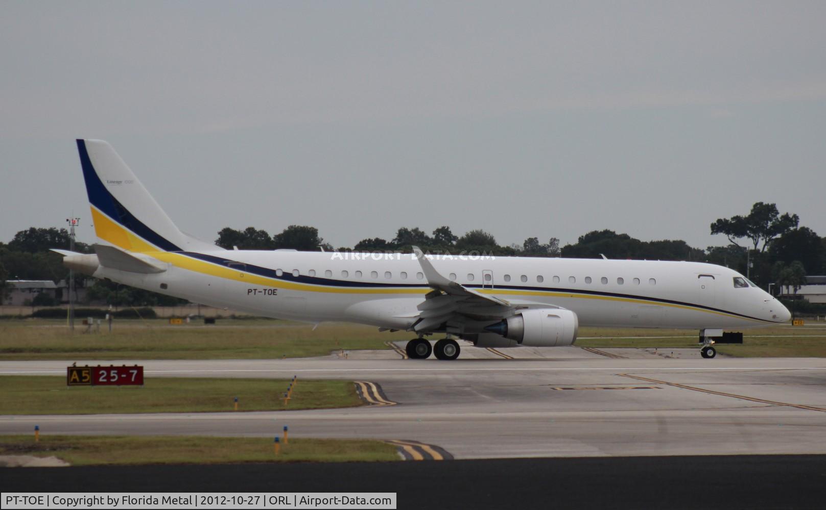 PT-TOE, Embraer ERJ-190-100ECJ Lineage 1000 C/N 19000317, Lineage 1000