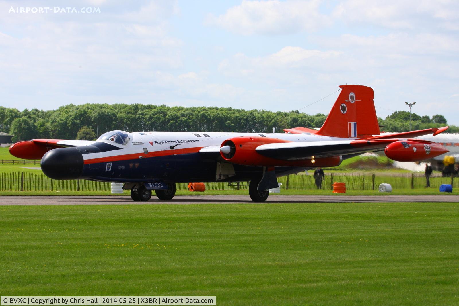 G-BVXC, 1956 English Electric Canberra B(I)8/B.6 Mod C/N EEP71470, at the Cold War Jets Open Day 2014
