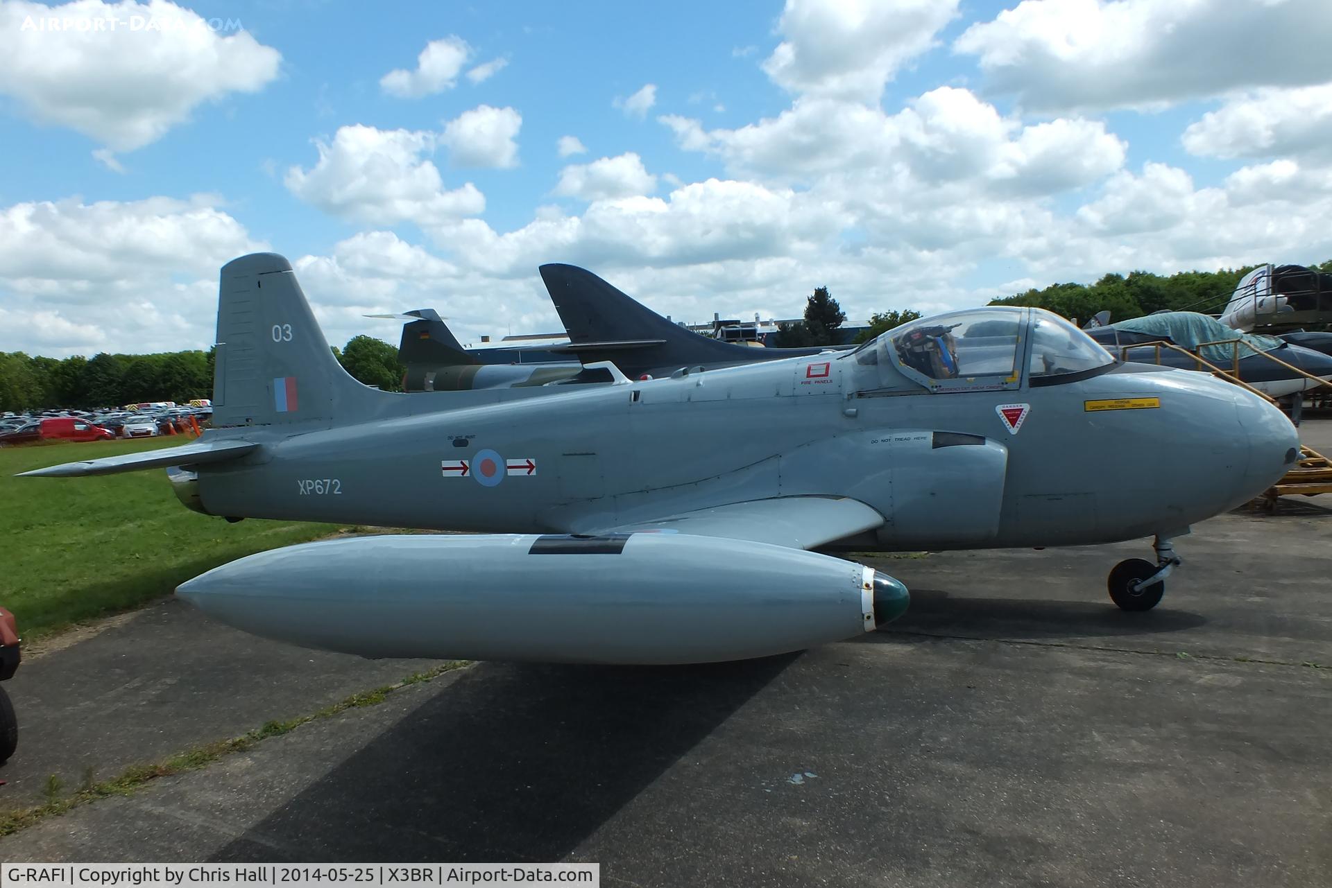 G-RAFI, 1962 BAC 84 Jet Provost T.4 C/N PAC/W/17641, at the Cold War Jets Open Day 2014