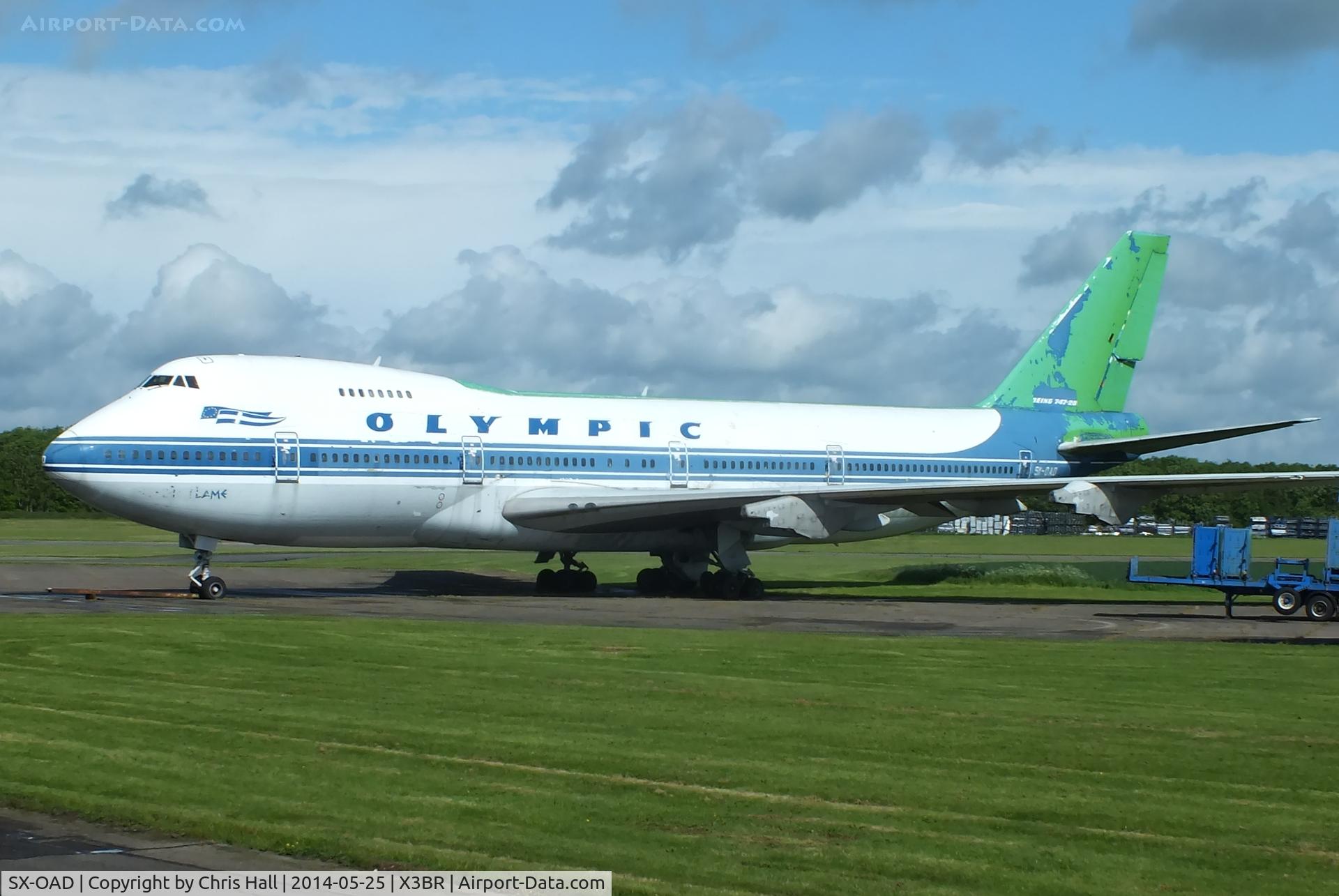 SX-OAD, 1979 Boeing 747-212B C/N 21684, stored at Bruntingthorpe
