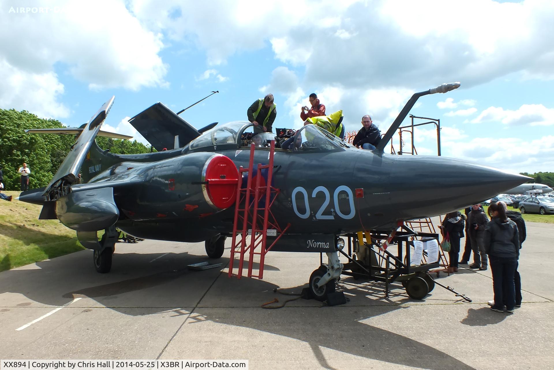 XX894, 1975 Hawker Siddeley Buccaneer S.2B C/N B3-03-74, at the Cold War Jets Open Day 2014