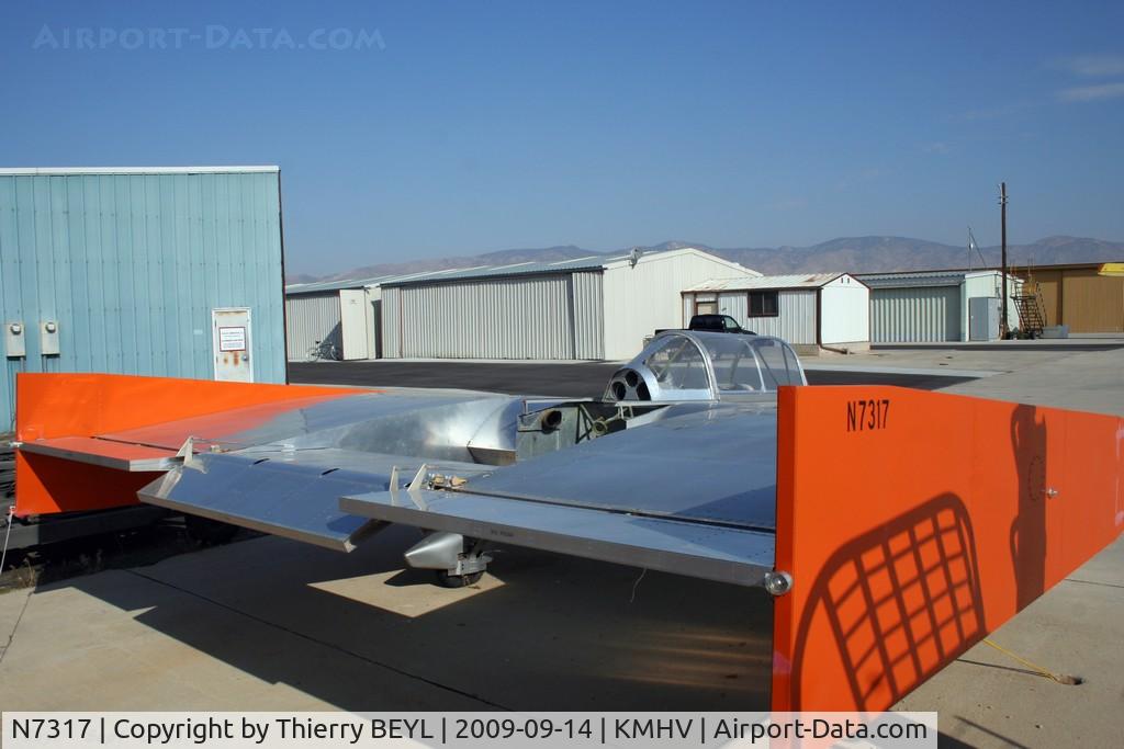 N7317, 1974 Sawyer SKYJACKER II C/N 001, Very strange flying machine
