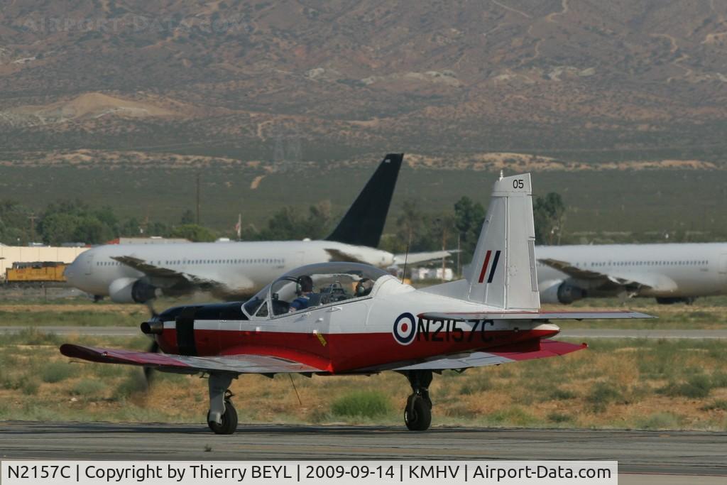 N2157C, 1983 Norman NDN-1T Firecracker C/N 005, View from airport dinner