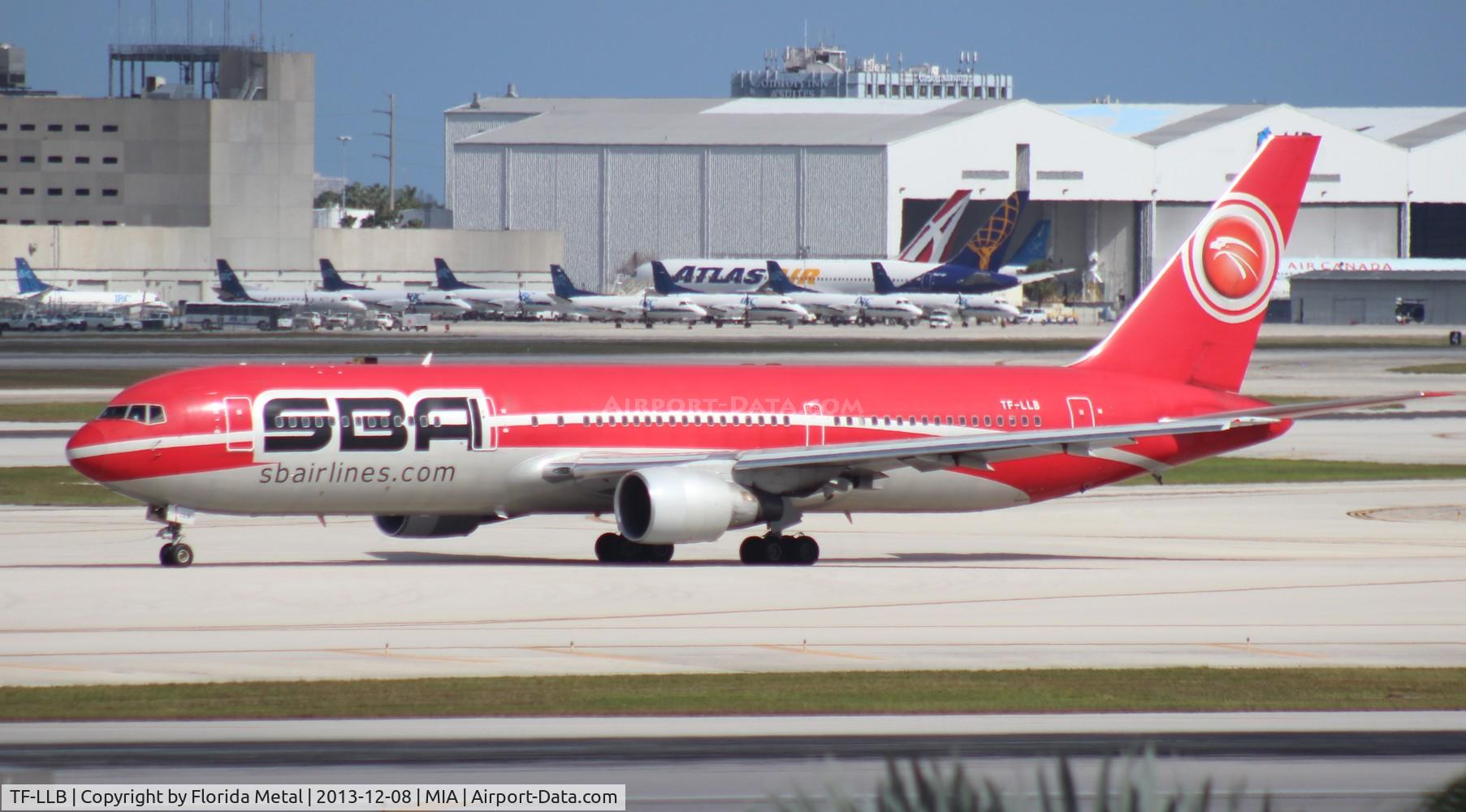 TF-LLB, 1991 Boeing 767-3Y0/ER C/N 25000, Santa Barbara Venezuela 767-300
