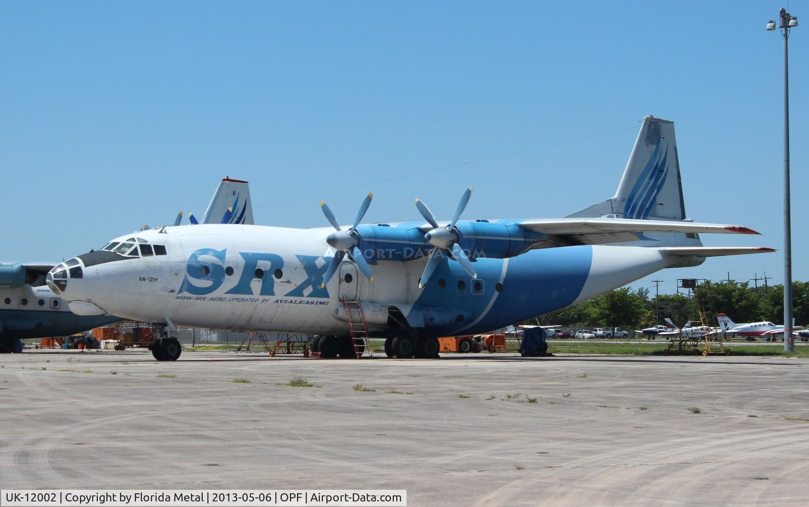 UK-12002, Antonov An-12BP C/N 402002, SRX Antonov 12