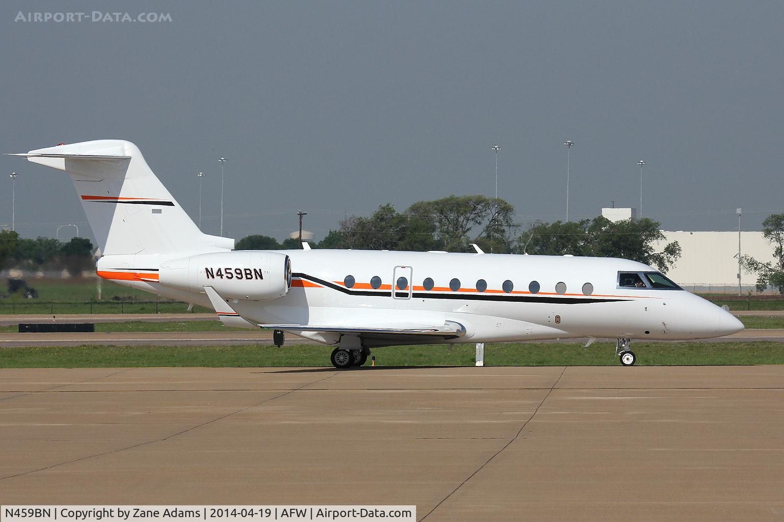 N459BN, 2013 Israel Aircraft Industries Gulfstream G280 C/N 2024, At Alliance Airport - BNSF's new Gulfstream