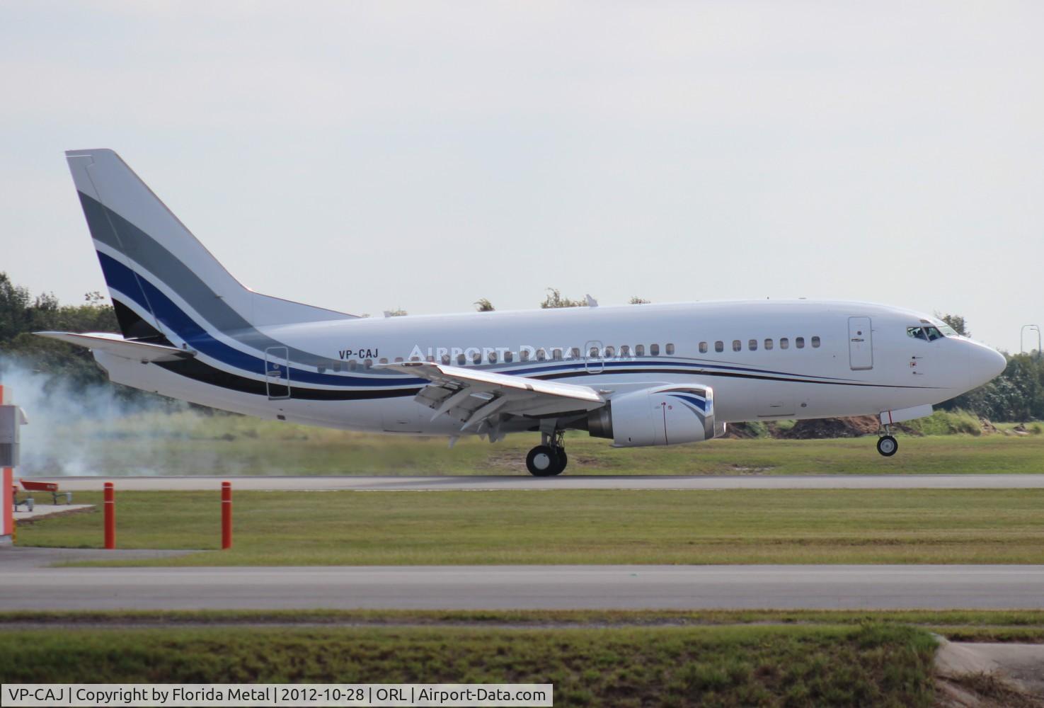 VP-CAJ, 1992 Boeing 737-505 C/N 24648, Private 737-500