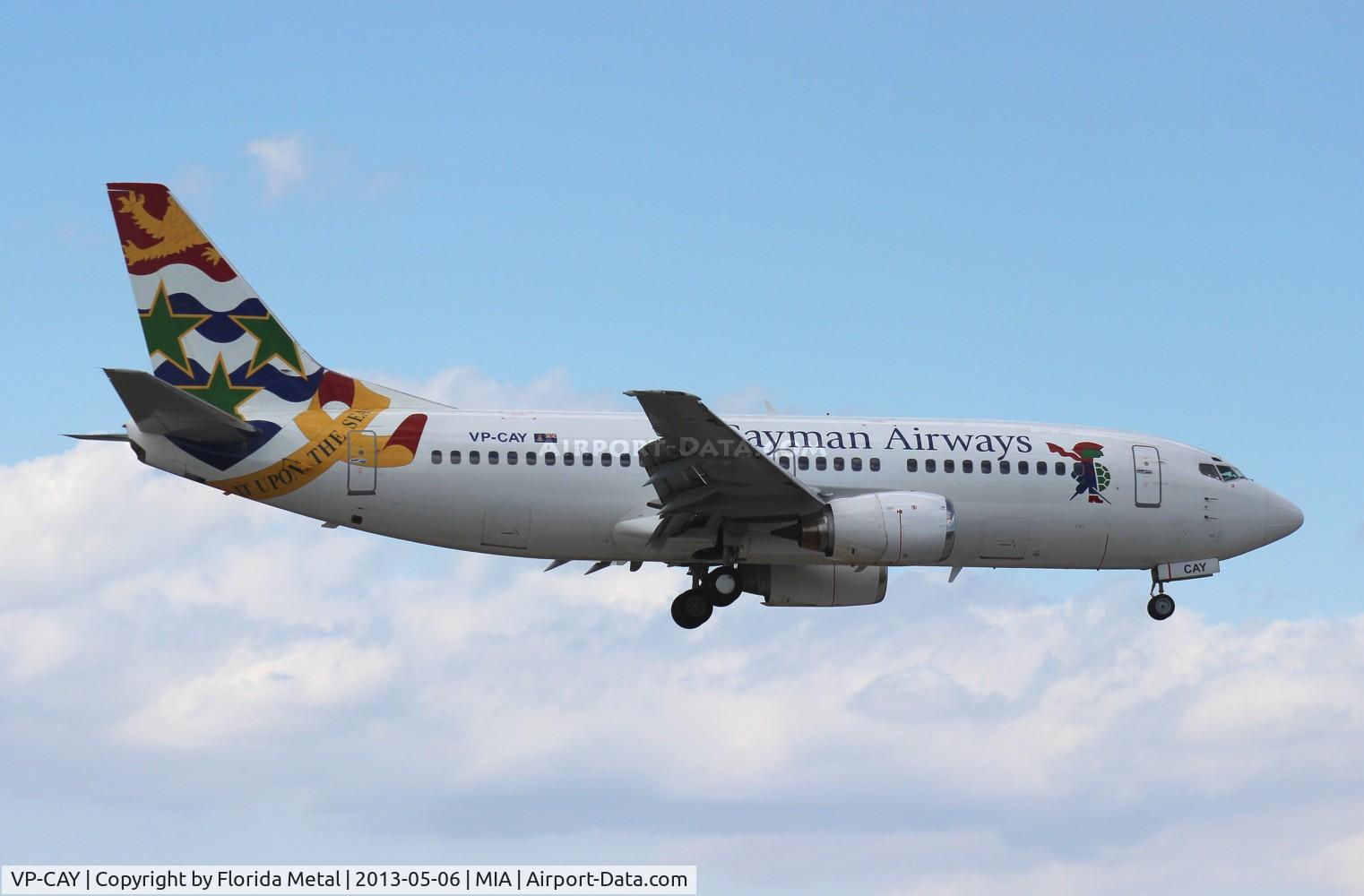 VP-CAY, 1993 Boeing 737-3Q8 C/N 26286, Caymen 737-300