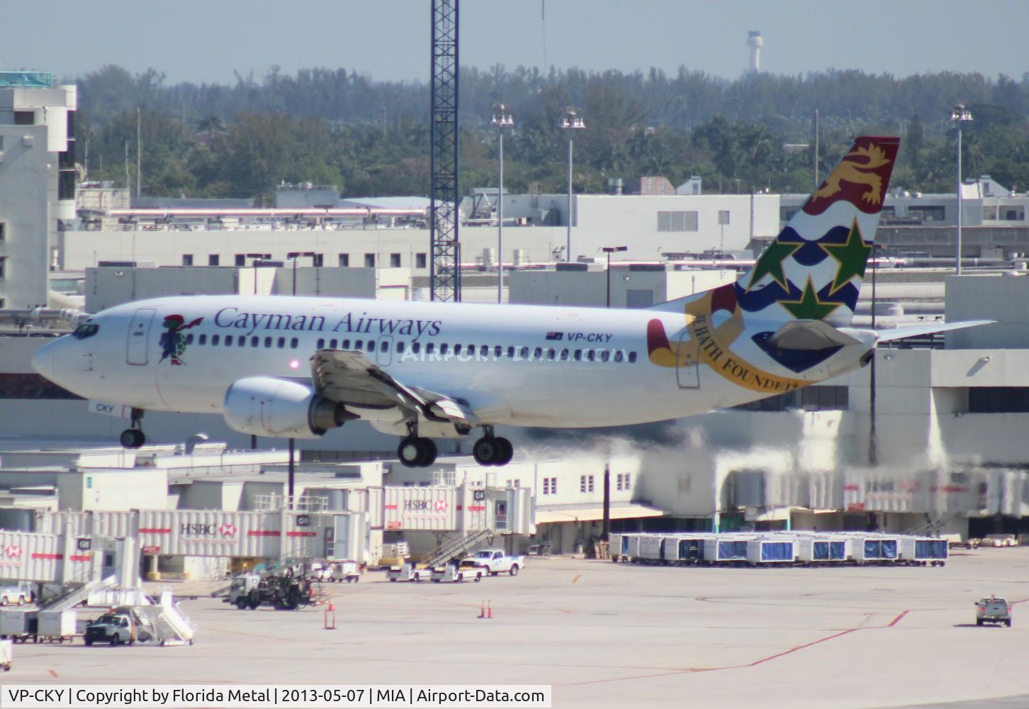 VP-CKY, 1992 Boeing 737-3Q8 C/N 26282, Cayman 737-300
