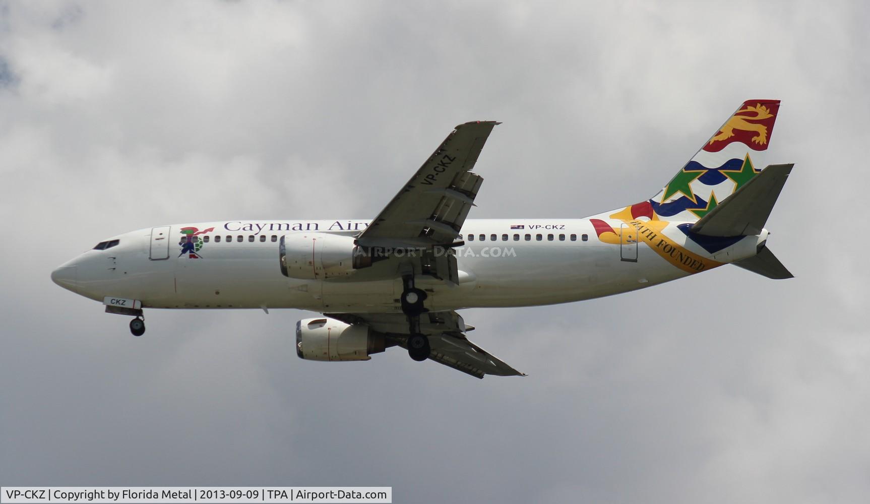 VP-CKZ, 1996 Boeing 737-36E C/N 27626, Cayman 737-300