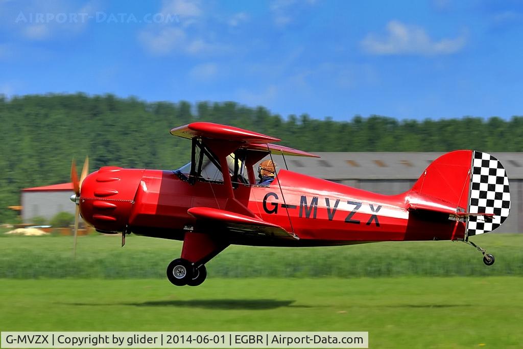 G-MVZX, 1990 Murphy Renegade Spirit UK C/N PFA 188-11590, Arriving for June 1st 2014 fly in Breighton