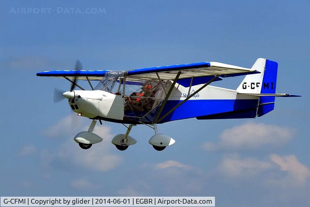 G-CFMI, 2008 Skyranger 912(1) C/N BMAA/HB/580, Arrival Rwy 29