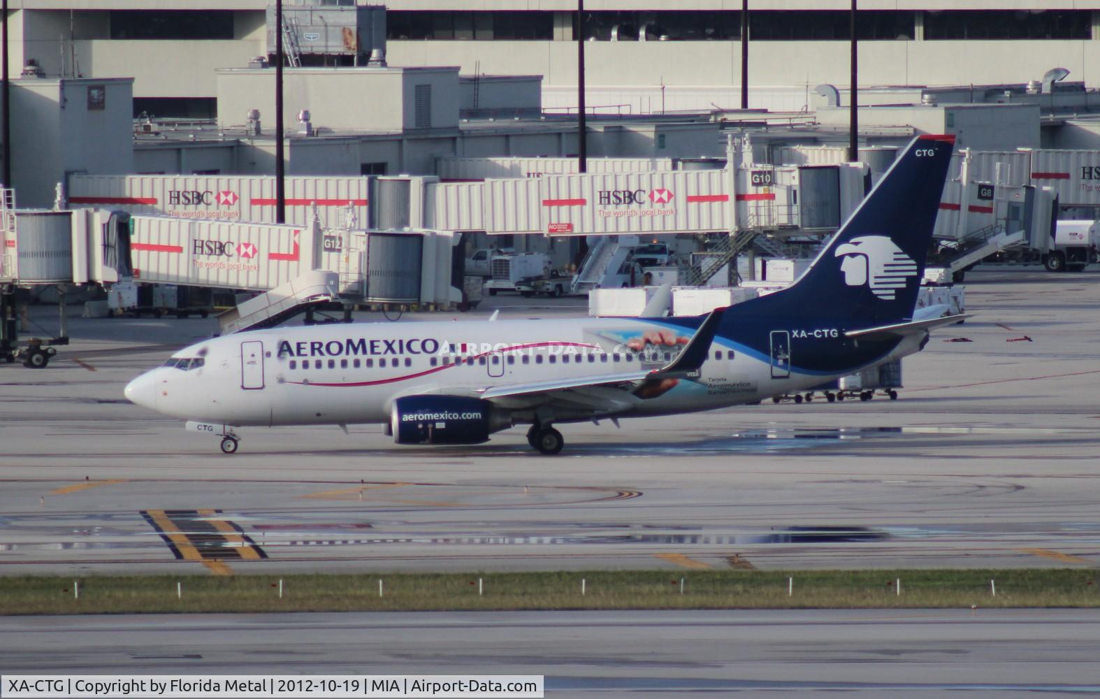 XA-CTG, 2007 Boeing 737-752 C/N 35123, Aeromexico 737-700