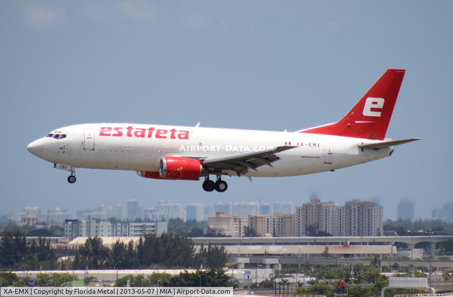 XA-EMX, 1987 Boeing 737-375F C/N 23707, Estafeta Cargo 737-300