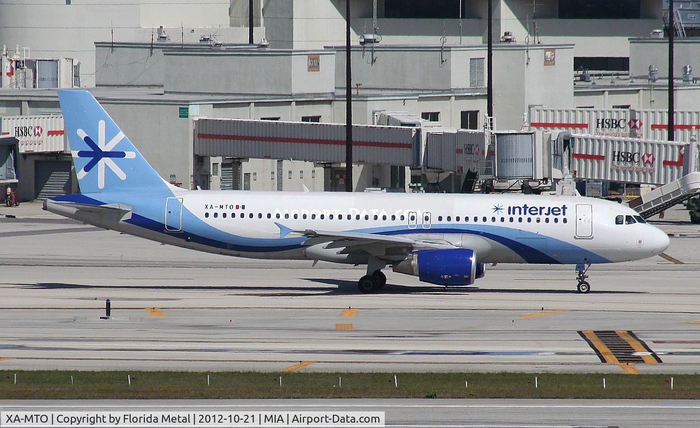 XA-MTO, 2011 Airbus A320-214 C/N 4924, Interjet A320
