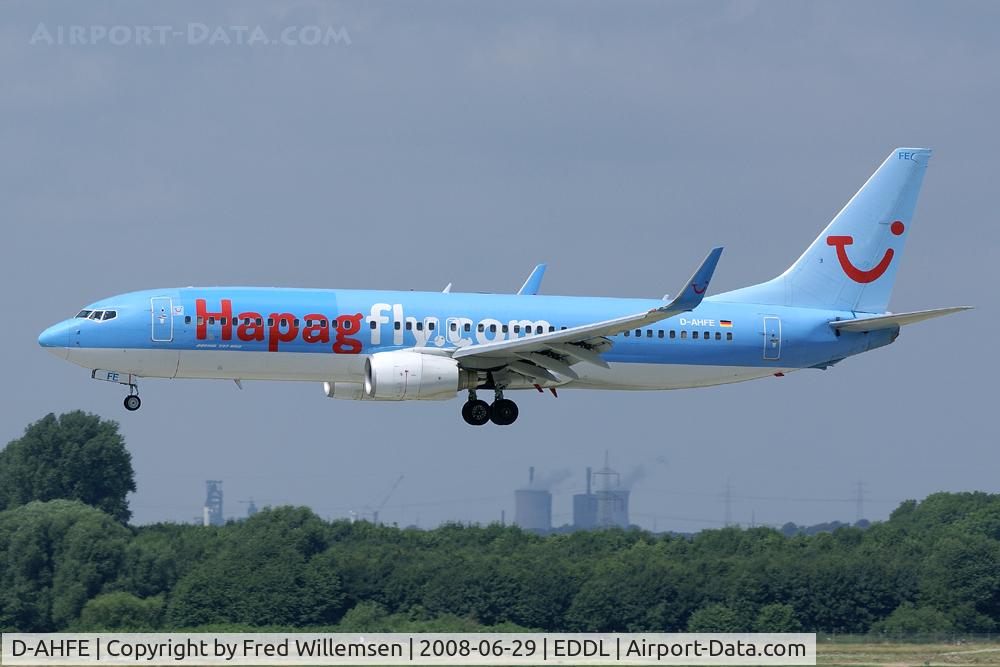 D-AHFE, 1998 Boeing 737-8K5 C/N 27979, Hapagfly