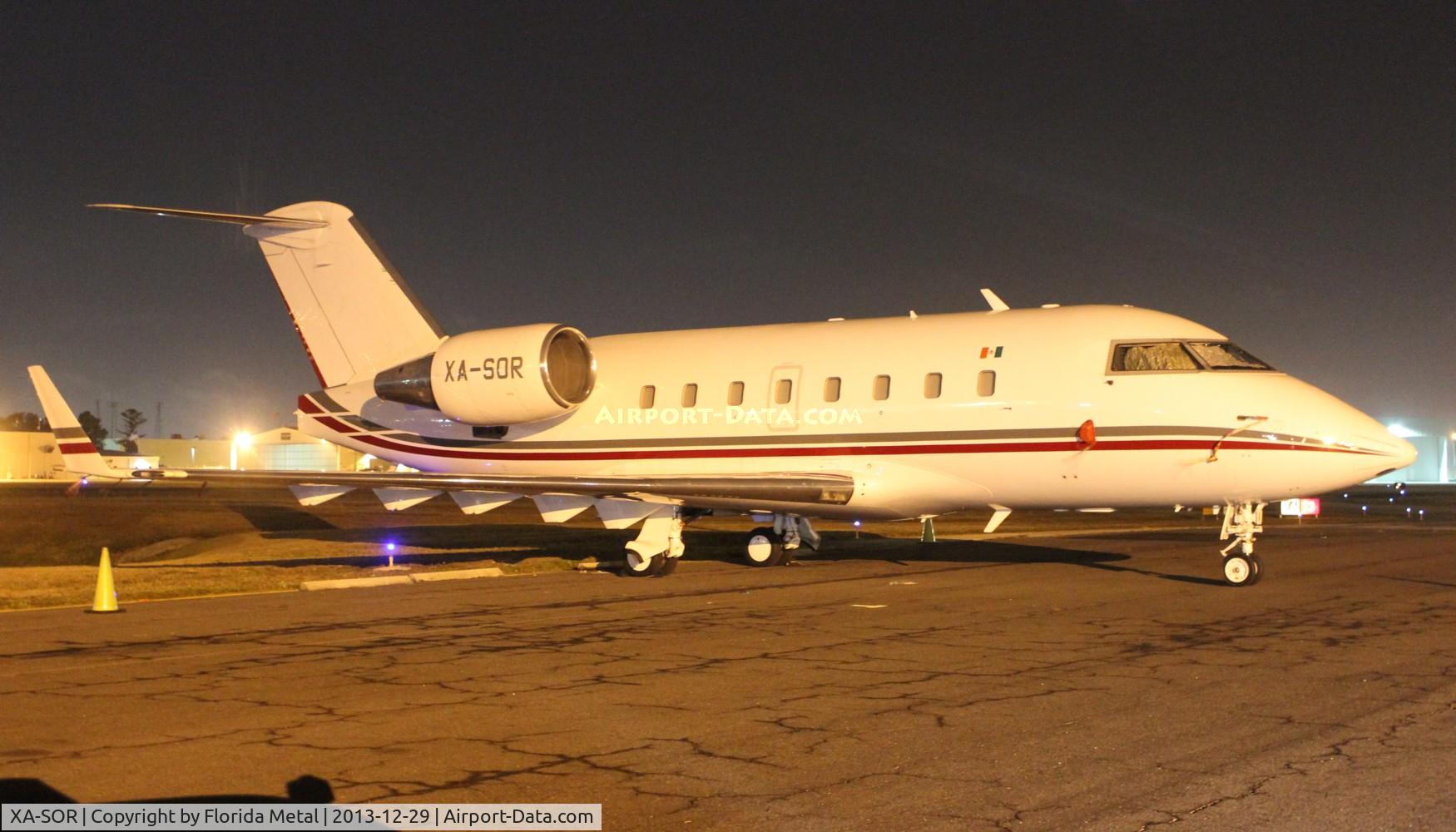 XA-SOR, 1994 Canadair Challenger 601-3R (CL-600-2B16) C/N 5147, Challenger 601
