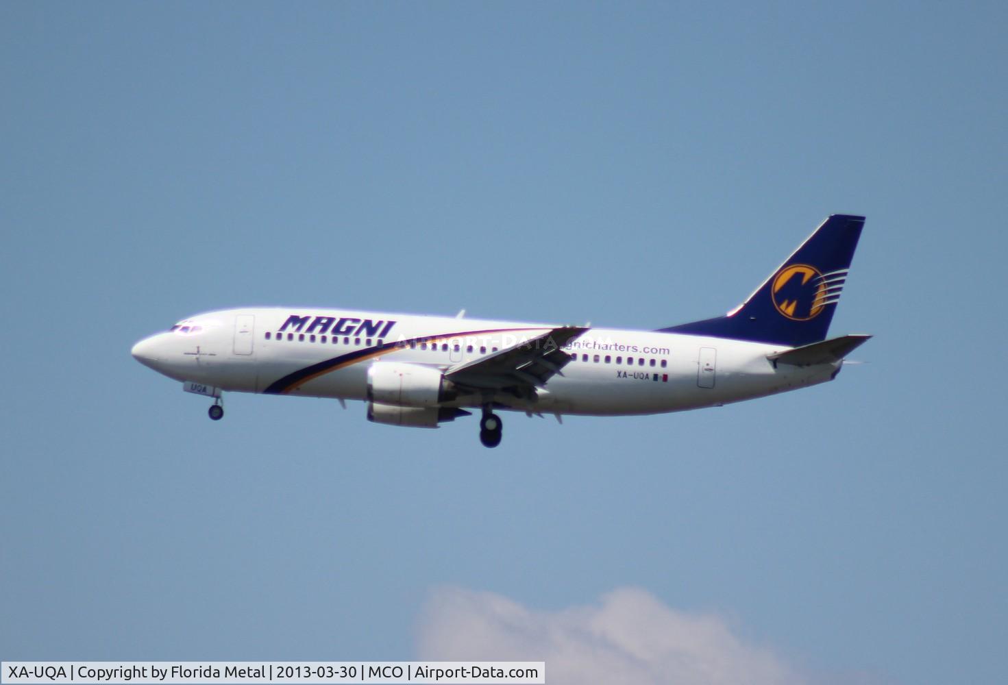 XA-UQA, 1988 Boeing 737-322 C/N 23952, Magnicharters 737-300