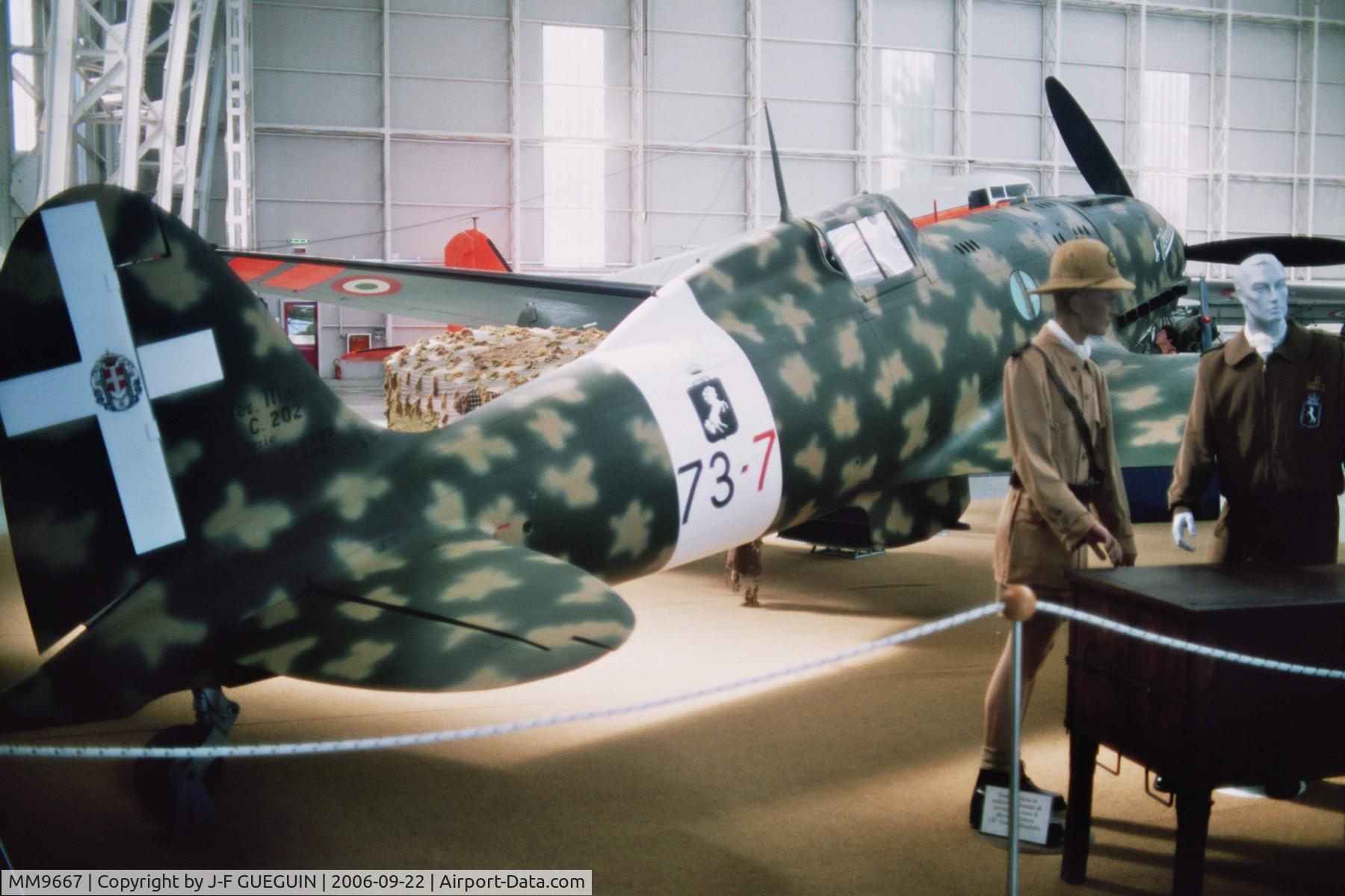 MM9667, Macchi MC.202 Folgore C/N 366, MM9667, C.202AS/CB Folgore serie XI built by Breda, c/s of 73a squadriglia , 9° gruppo C.T., 4° stormo in Sicily and Libya, 1942-1943.
