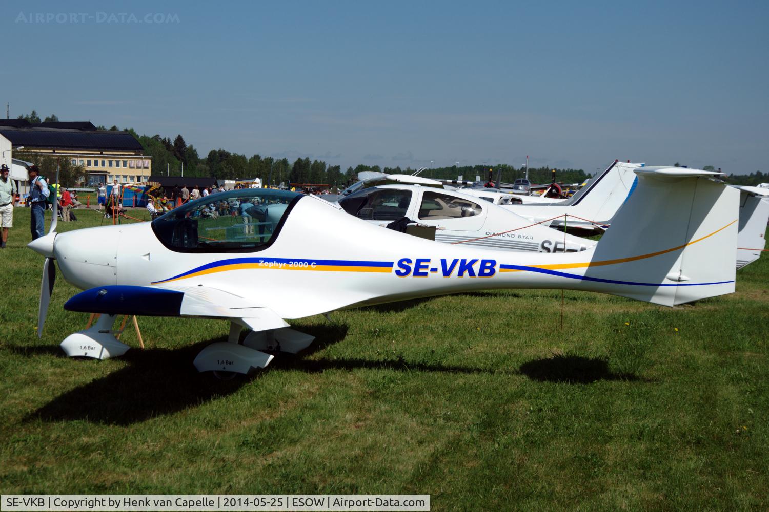 SE-VKB, 2006 ATEC 122 Zephyr 2000C C/N Z1290406A, Zephyr 2000C ultra-light airplane parked at Västerås Hässlö airport, Sweden