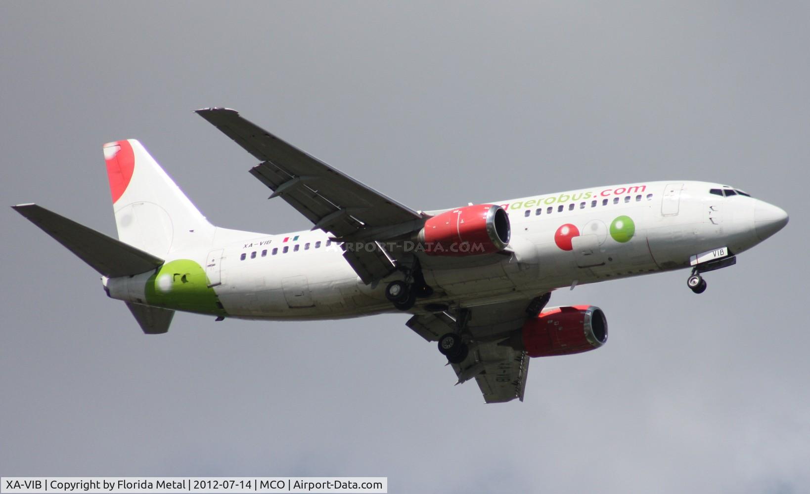 XA-VIB, 1987 Boeing 737-3B7 C/N 23378, Viva Aerobus 737-300