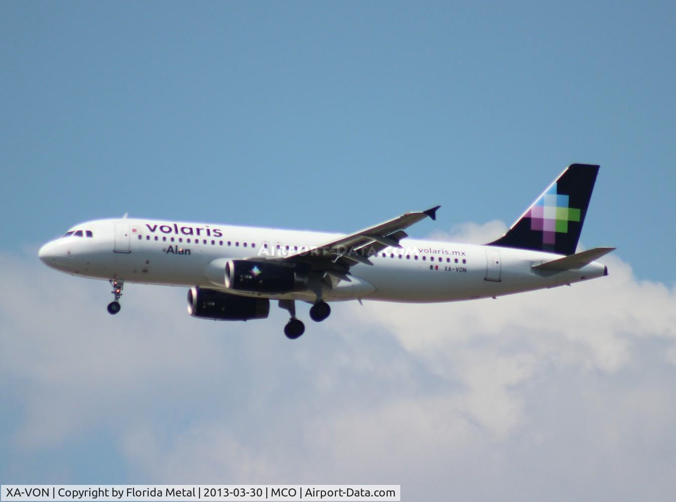 XA-VON, 2008 Airbus A320-232 C/N 3672, Volaris A320