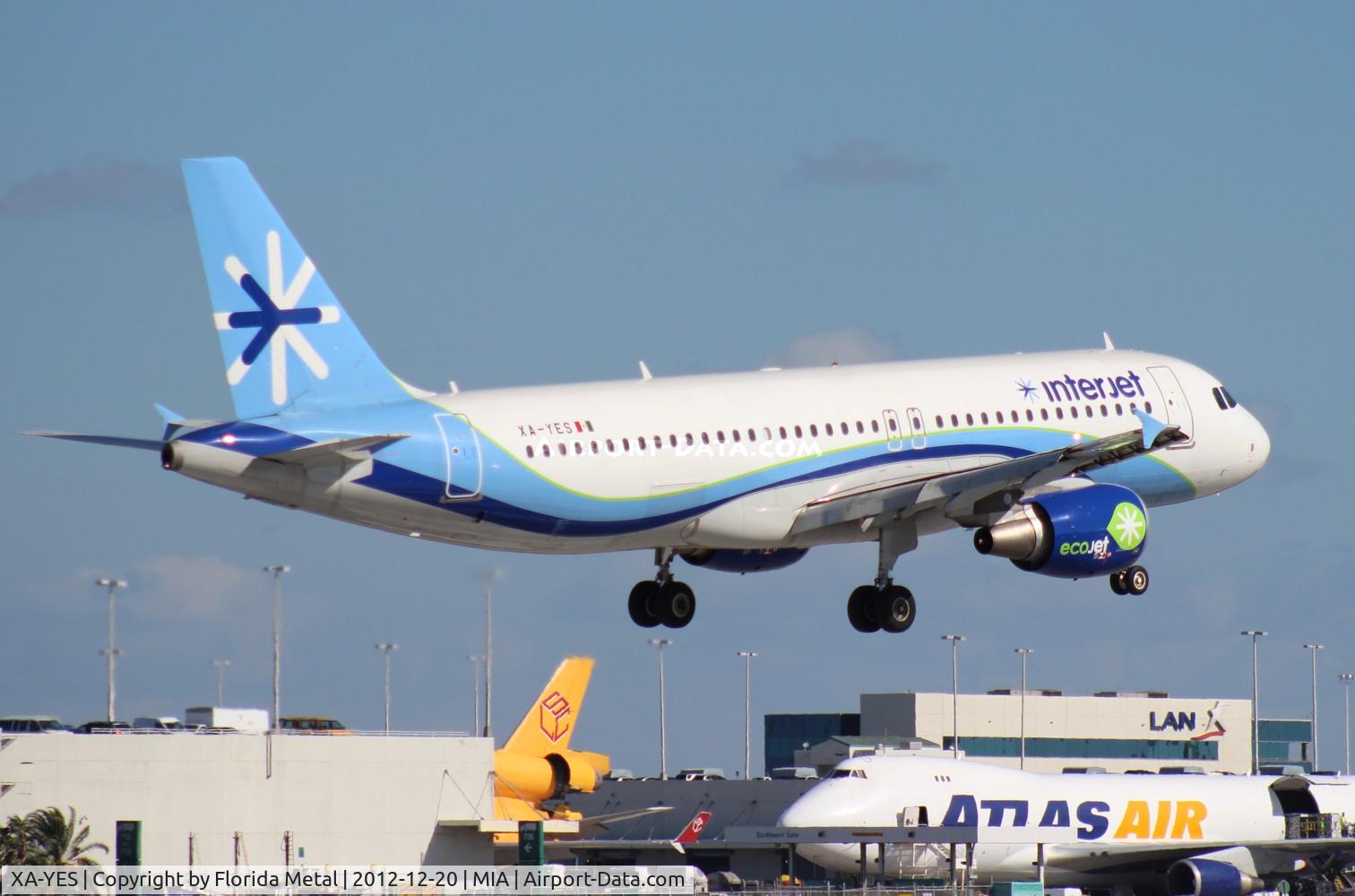 XA-YES, 2011 Airbus A320-214 C/N 4933, Interjet Ecojet A320