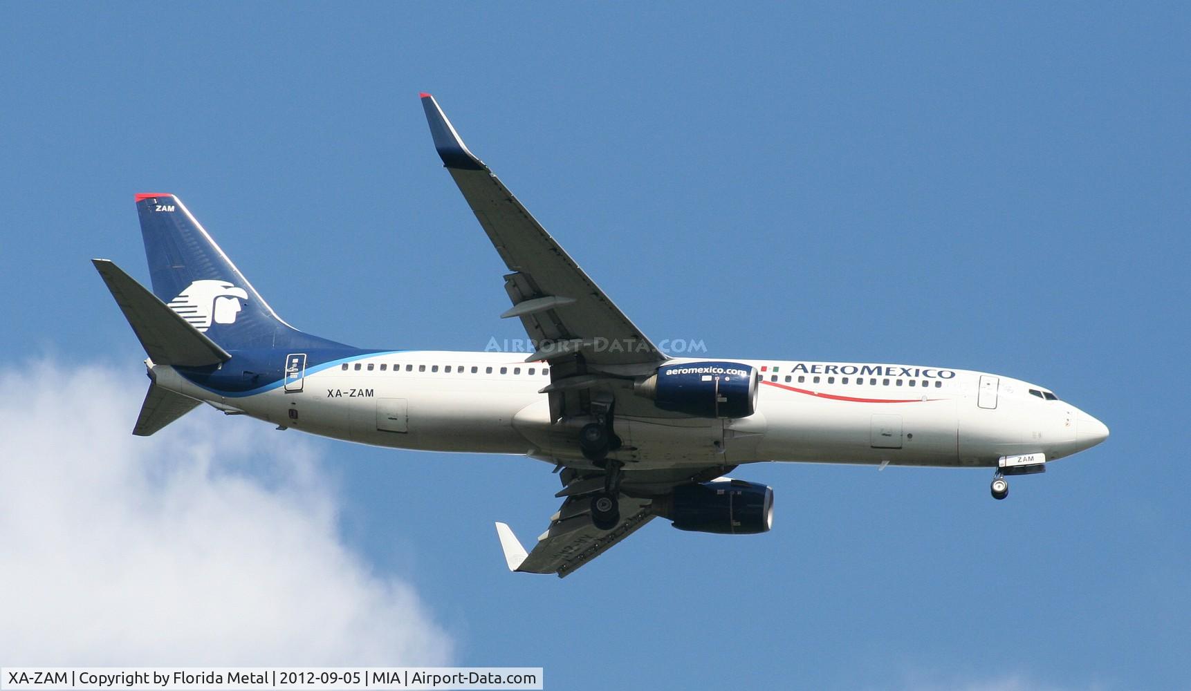 XA-ZAM, 2007 Boeing 737-852 C/N 35120, Aeromexico 737-800