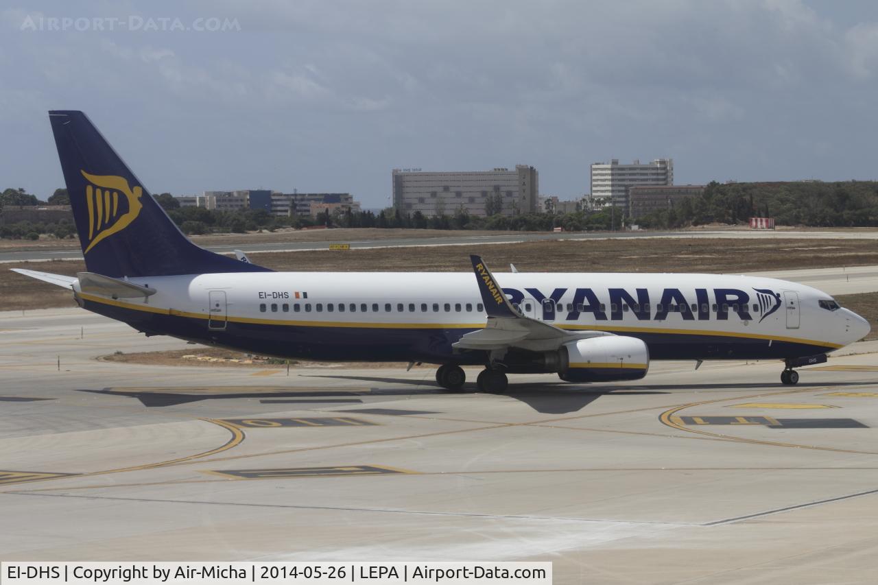 EI-DHS, 2005 Boeing 737-8AS(WL) C/N 33580, Ryanair