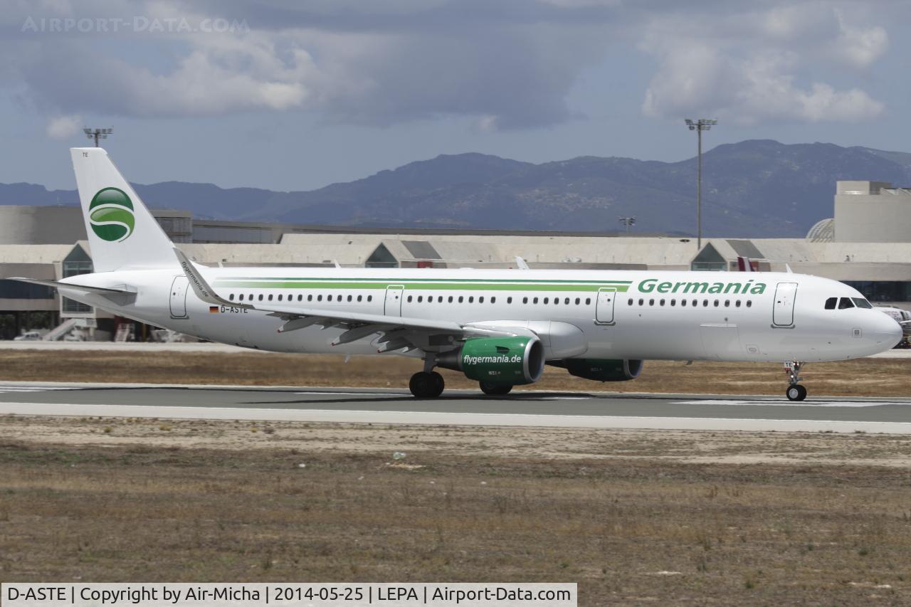 D-ASTE, 2014 Airbus A321-211 C/N 6005, Germania