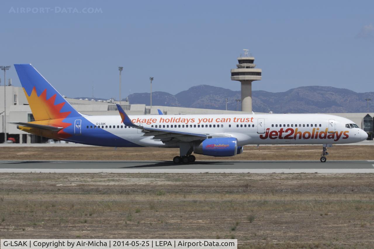 G-LSAK, 1996 Boeing 757-23N C/N 27973, Jet2.com