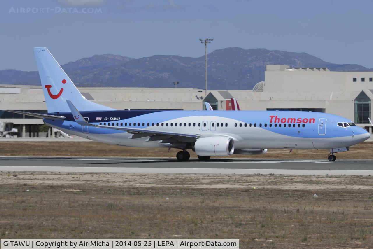 G-TAWU, 2014 Boeing 737-8K5 C/N 37263, Thomson Airways