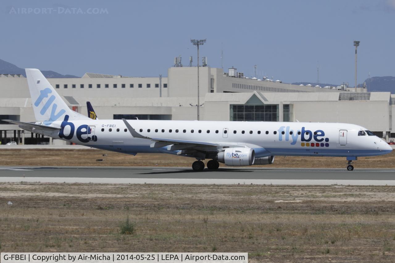 G-FBEI, 2007 Embraer 195LR (ERJ-190-200LR) C/N 19000143, Flybe