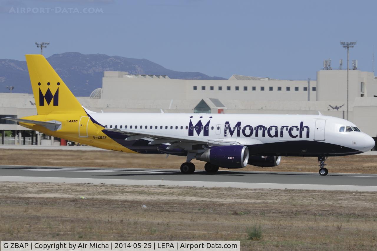 G-ZBAP, 2001 Airbus A320-214 C/N 1605, Monarch Airlines